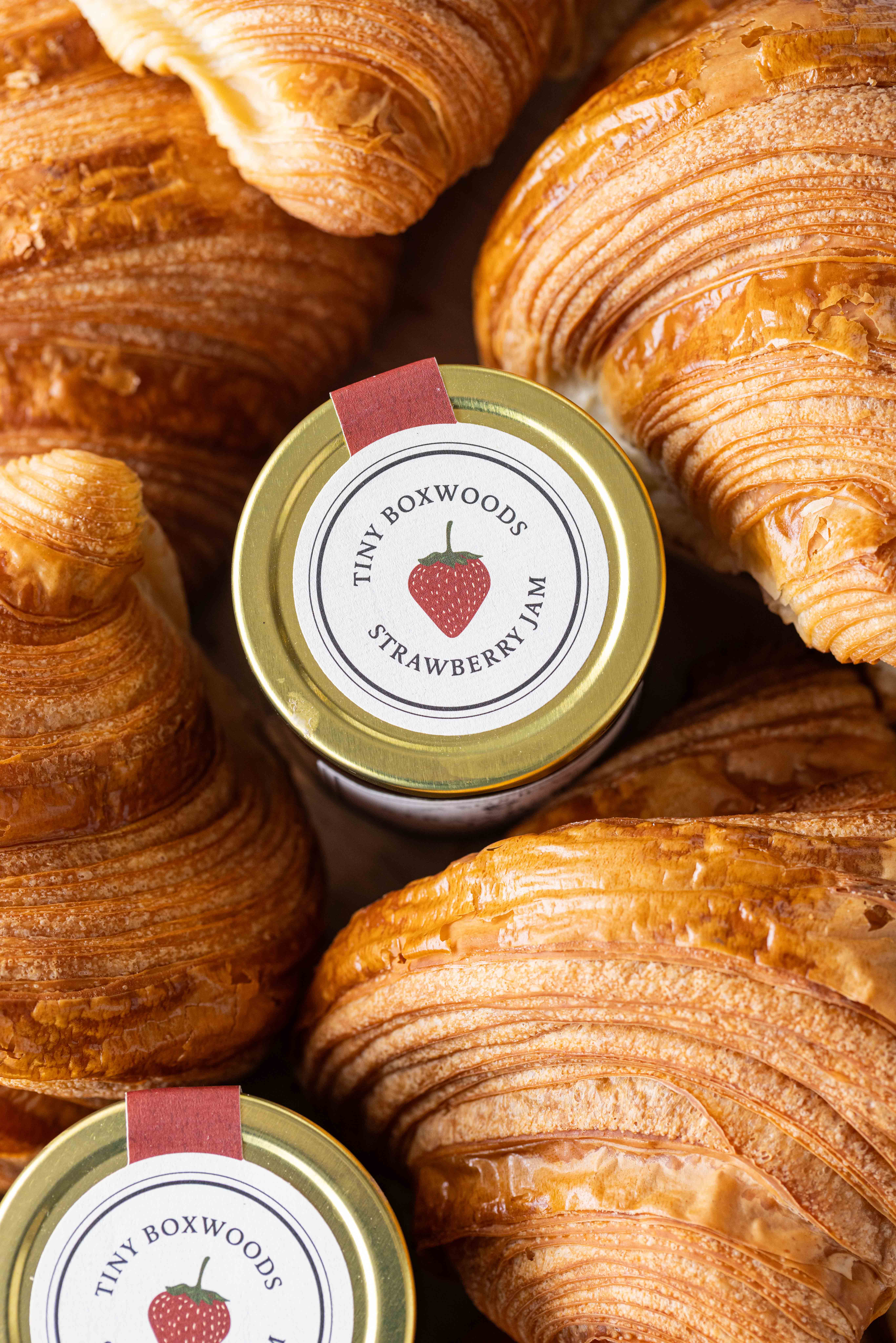 Croissant and Jam
